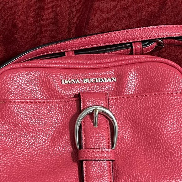 Dana Buchman Bags | Dana Buchman Crossbody Purse Red - Picture 2 of 8
